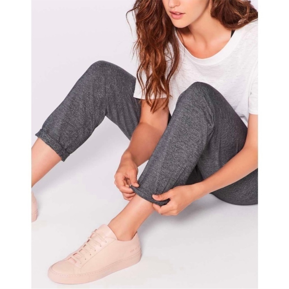 Lululemon Athletica On The Fly 7/8 Luxstreme Everday Pants Heathered Gray- Sz 4 - Picture 6 of 16